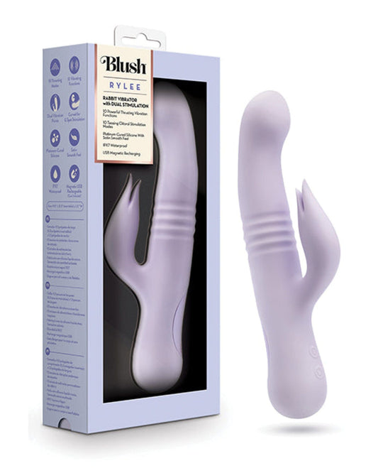 Doll Authority Vibrators Blush Rylee Rabbit Vibrator - Lavender