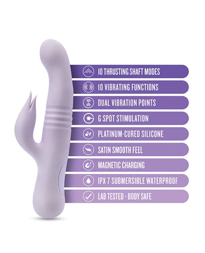 Doll Authority Vibrators Blush Rylee Rabbit Vibrator - Lavender