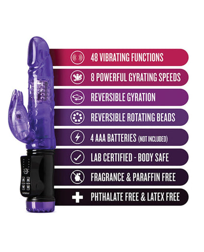 Doll Authority Vibrators Blush Sexy Things Flutter Rabbit - Purple