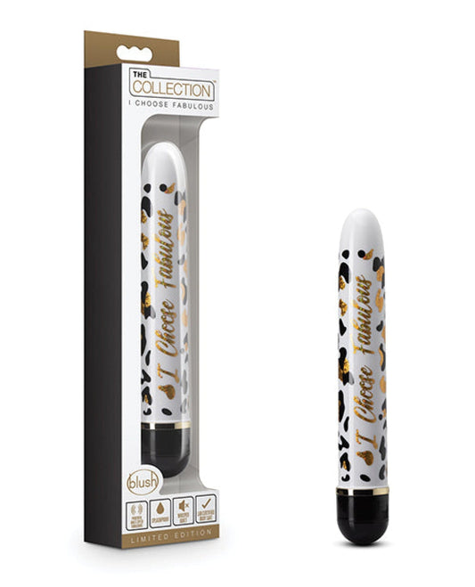 Doll Authority Vibrators Blush The Collection I Choose Fabulous Slim Vibe - Black