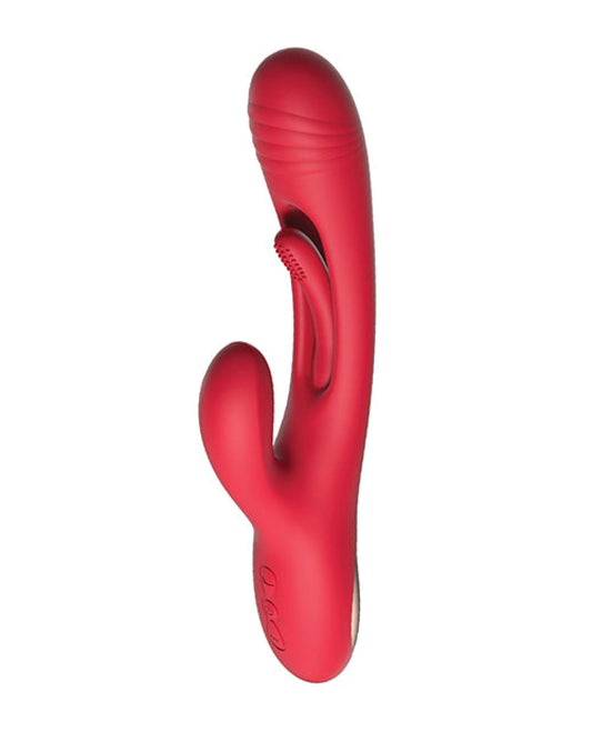 Doll Authority Vibrators Bora-Rabbit Tapping G-spot Vibrator - Red