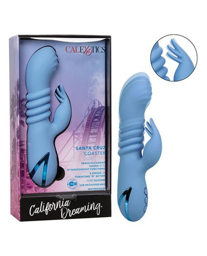 Doll Authority Vibrators California Dreaming Santa Cruz Coaster - Blue