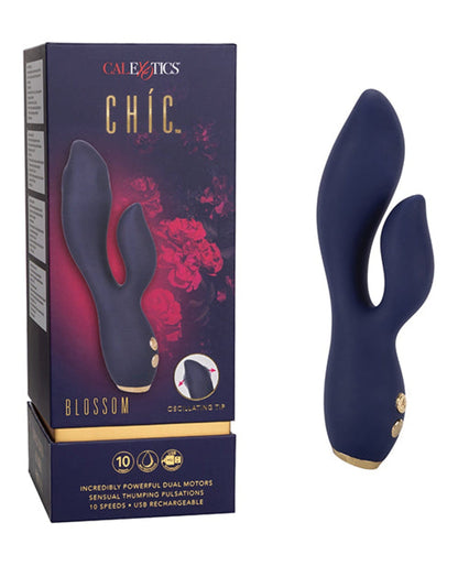 Doll Authority Vibrators Chic Blossom - Blue