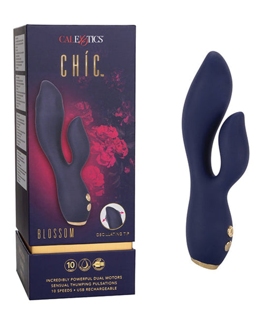 Doll Authority Vibrators Chic Blossom - Blue