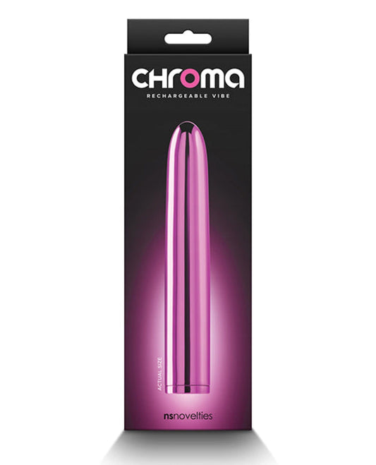 Doll Authority Vibrators Pink Chroma 7" Rechargeable Vibe