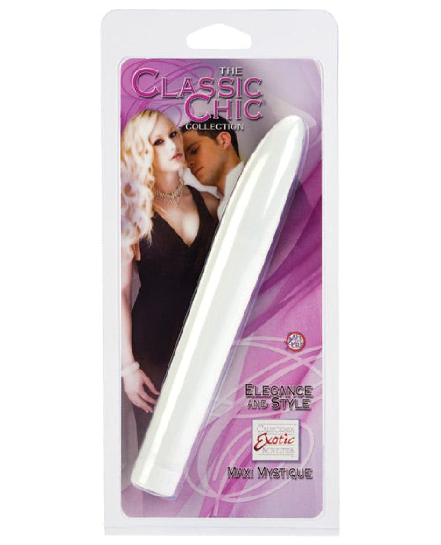 Doll Authority Vibrators Classic Chic Maxi Mystique - White