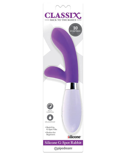 Doll Authority Vibrators Classix Silicone G-spot Rabbit - Purple