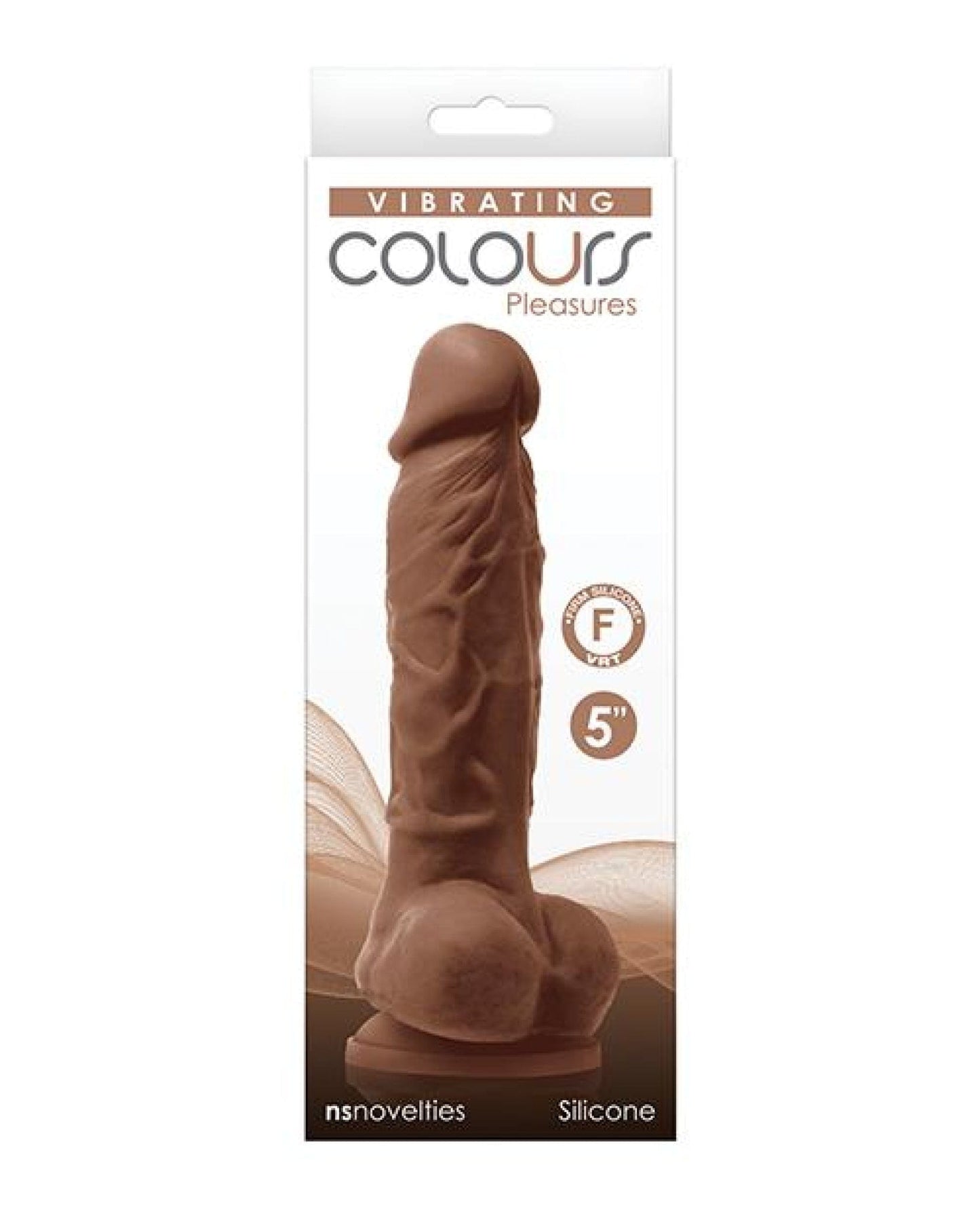 Doll Authority Vibrators Brown Colours Pleasures 5" Vibrating Dildo