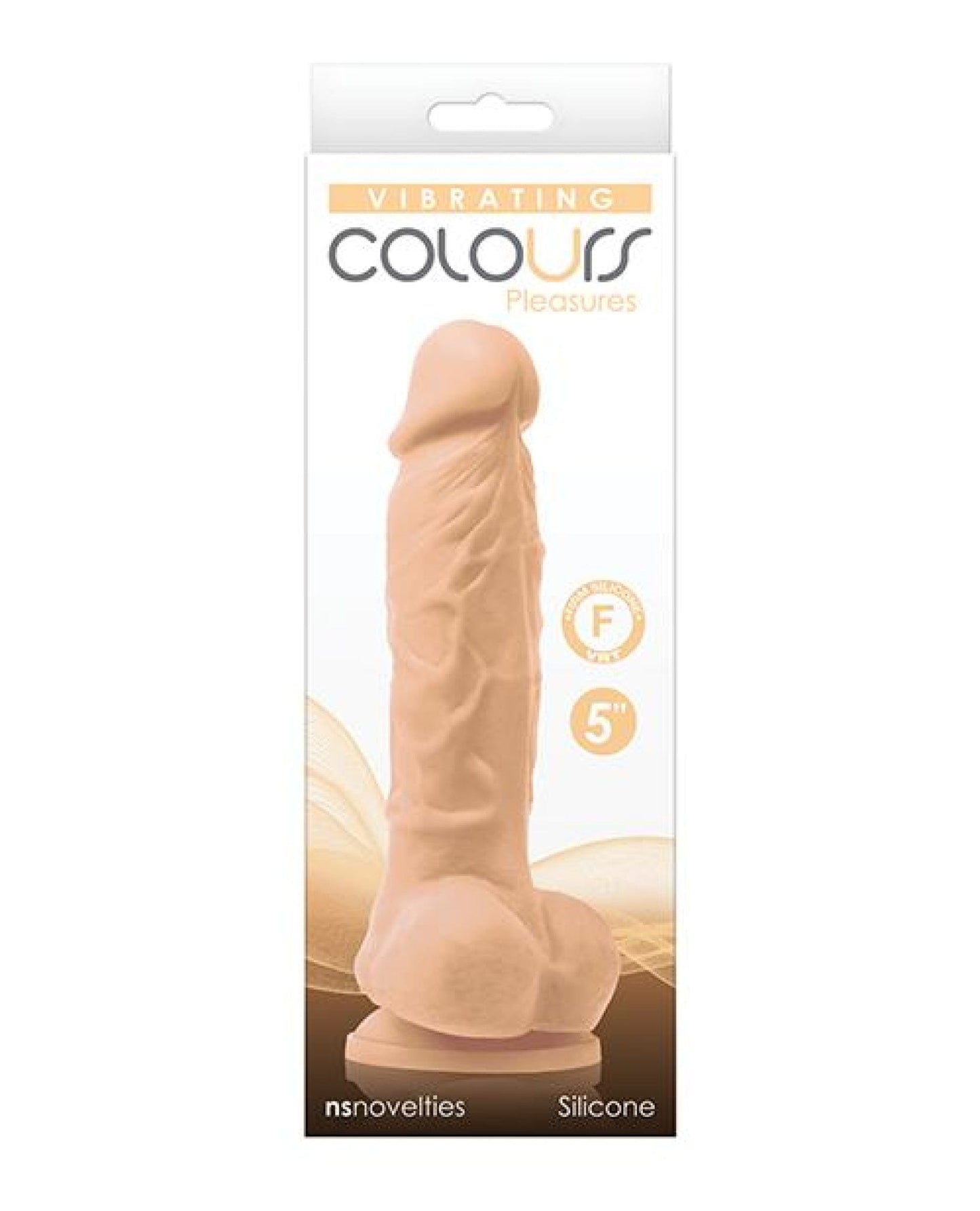 Doll Authority Vibrators White Colours Pleasures 5" Vibrating Dildo