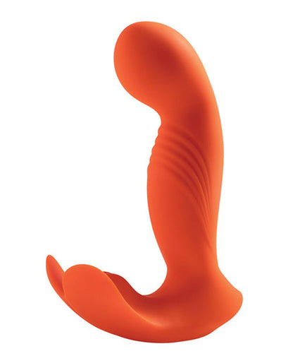 Doll Authority Vibrators Crave 3 G-spot Vibrator With Rotating Massage Head & Clit Tickler - Orange