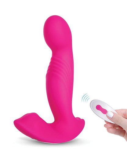 Doll Authority Vibrators Pink Crave G-spot Vibrator W/rotating Head -
