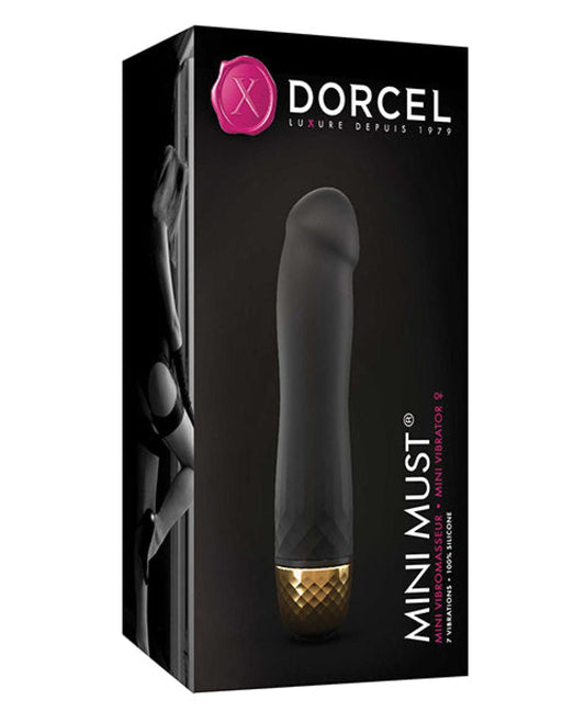 Doll Authority Vibrators Dorcel Mini Must - Black-gold