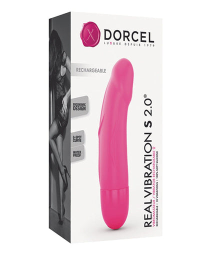 Doll Authority Vibrators Dorcel Real Vibration S 6" Rechargeable Vibrator - Pink