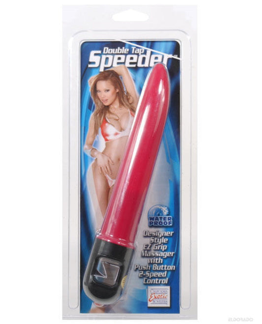 Doll Authority Vibrators Pink Double Tap Speeder