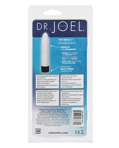 Doll Authority Vibrators Dr Joel Kaplan Intimacy Massager 4.5" - White