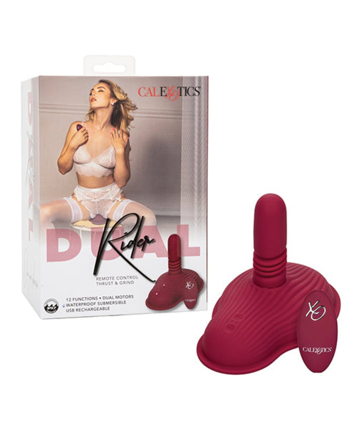 Doll Authority Vibrators Dual Rider Remote Control Thrust And Grind