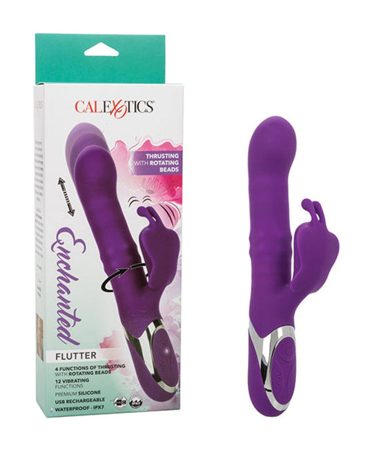 Doll Authority Vibrators Enchanted Flutter Vibrator - Purple