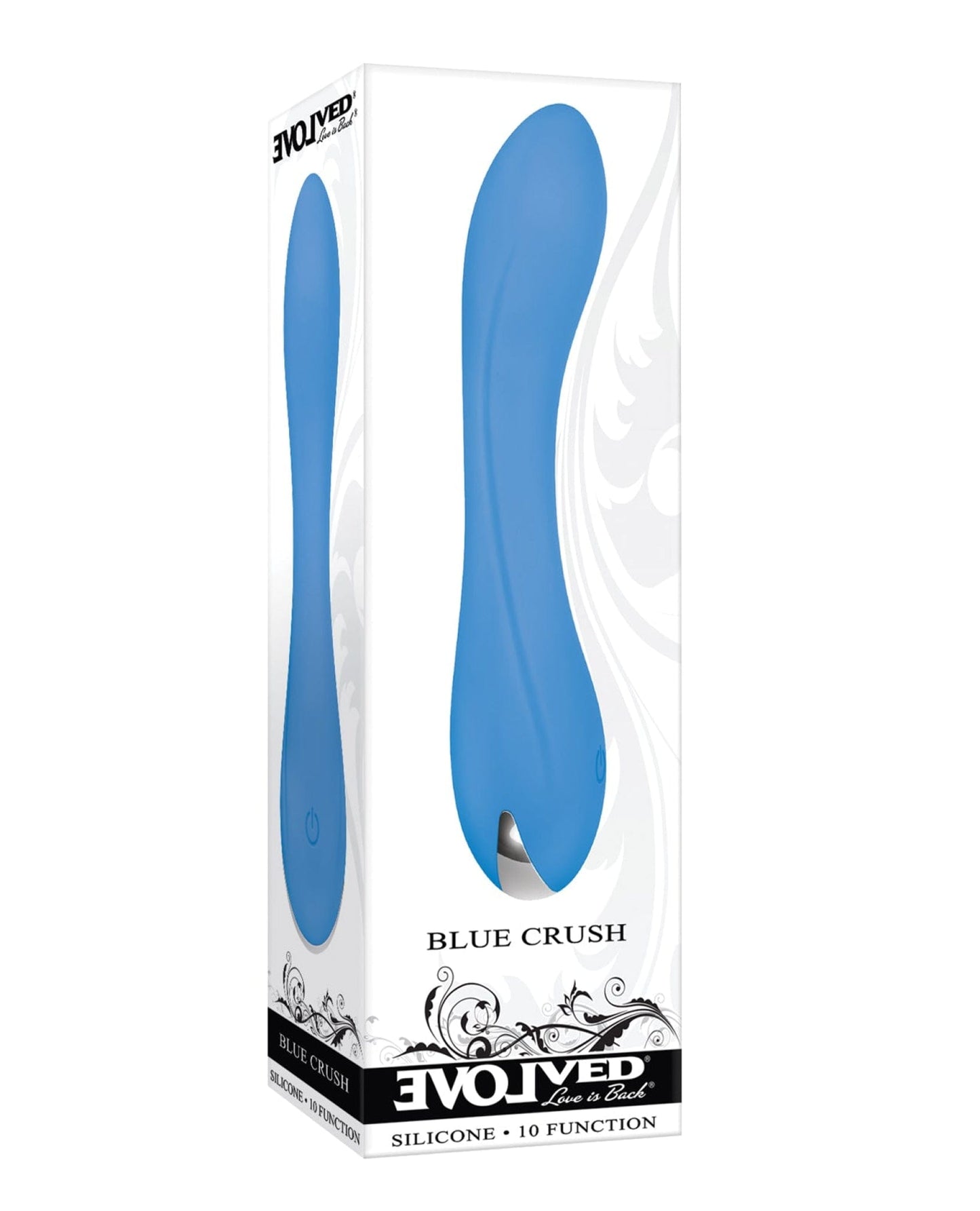 Doll Authority Vibrators Evolved Blue Crush Petite Vibe - Blue