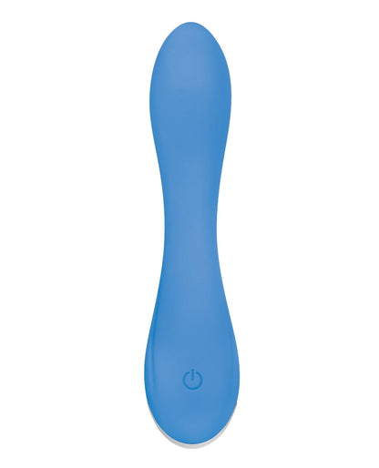 Doll Authority Vibrators Evolved Blue Crush Petite Vibe - Blue