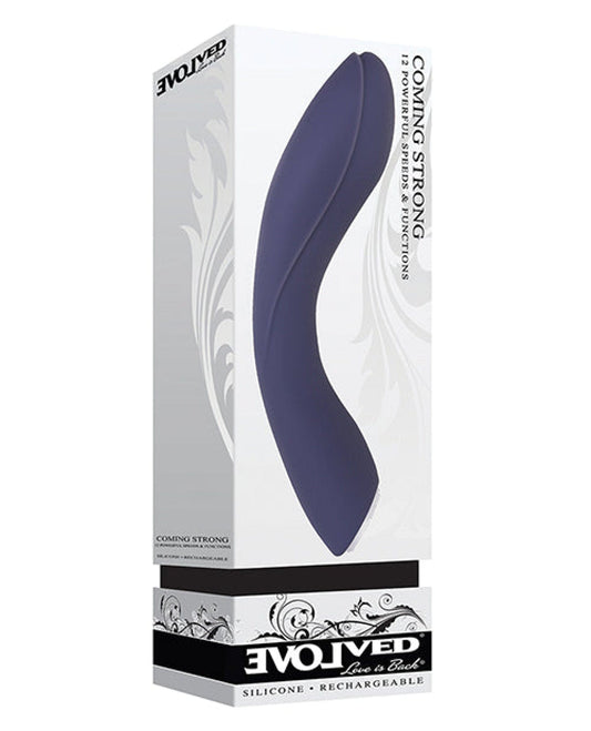 Doll Authority Vibrators Evolved Coming Strong Vibrator - Blue
