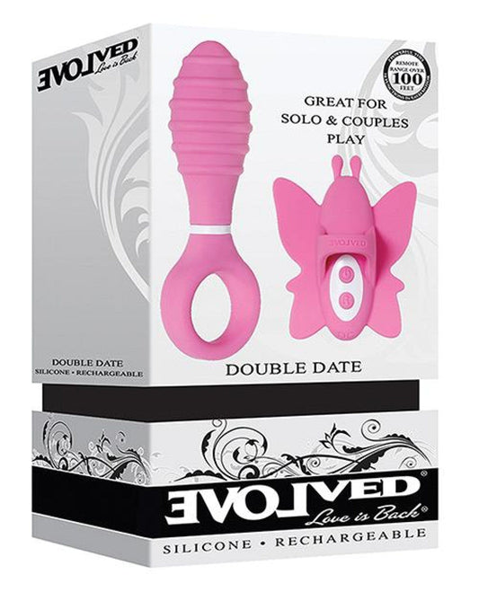 Doll Authority Vibrators Evolved Double Date Kit - Pink