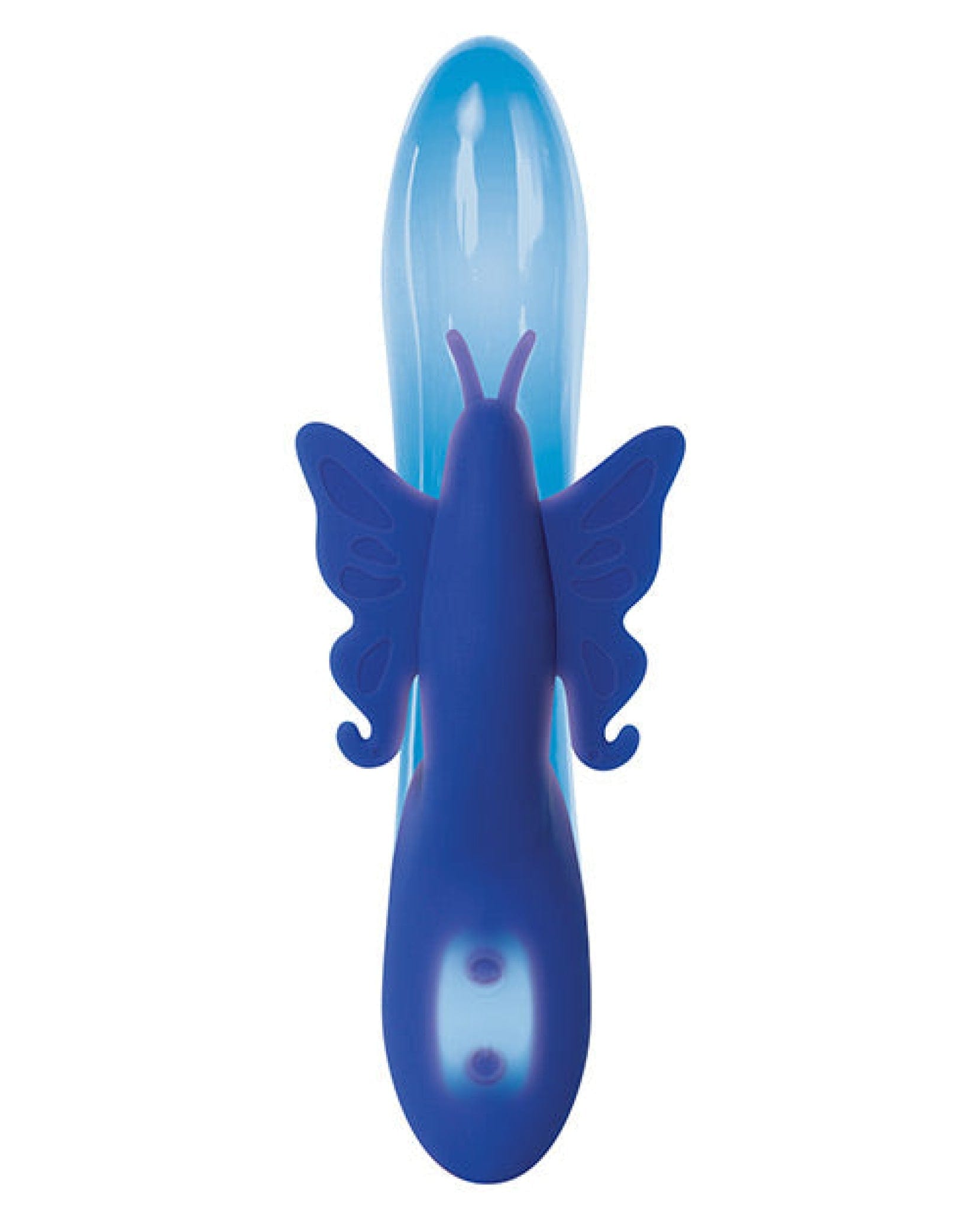 Doll Authority Vibrators Evolved Firefly Dual Stim - Blue