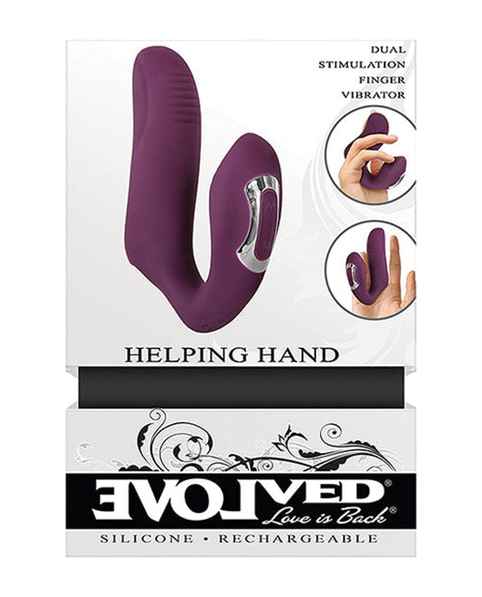Doll Authority Vibrators Evolved Helping Hand - Purple