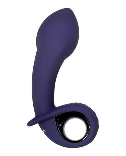 Doll Authority Vibrators Evolved Inflatable G Rechargeable Vibrator - Purple