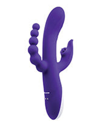 Doll Authority Vibrators Evolved Lick Me Triple Stim Vibe - Purple