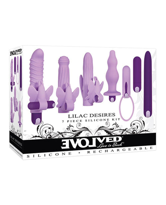 Doll Authority Vibrators Evolved Lilac Desires Vibrator - Purple
