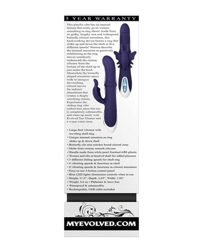 Doll Authority Vibrators Evolved Put A Ring On It - Purple