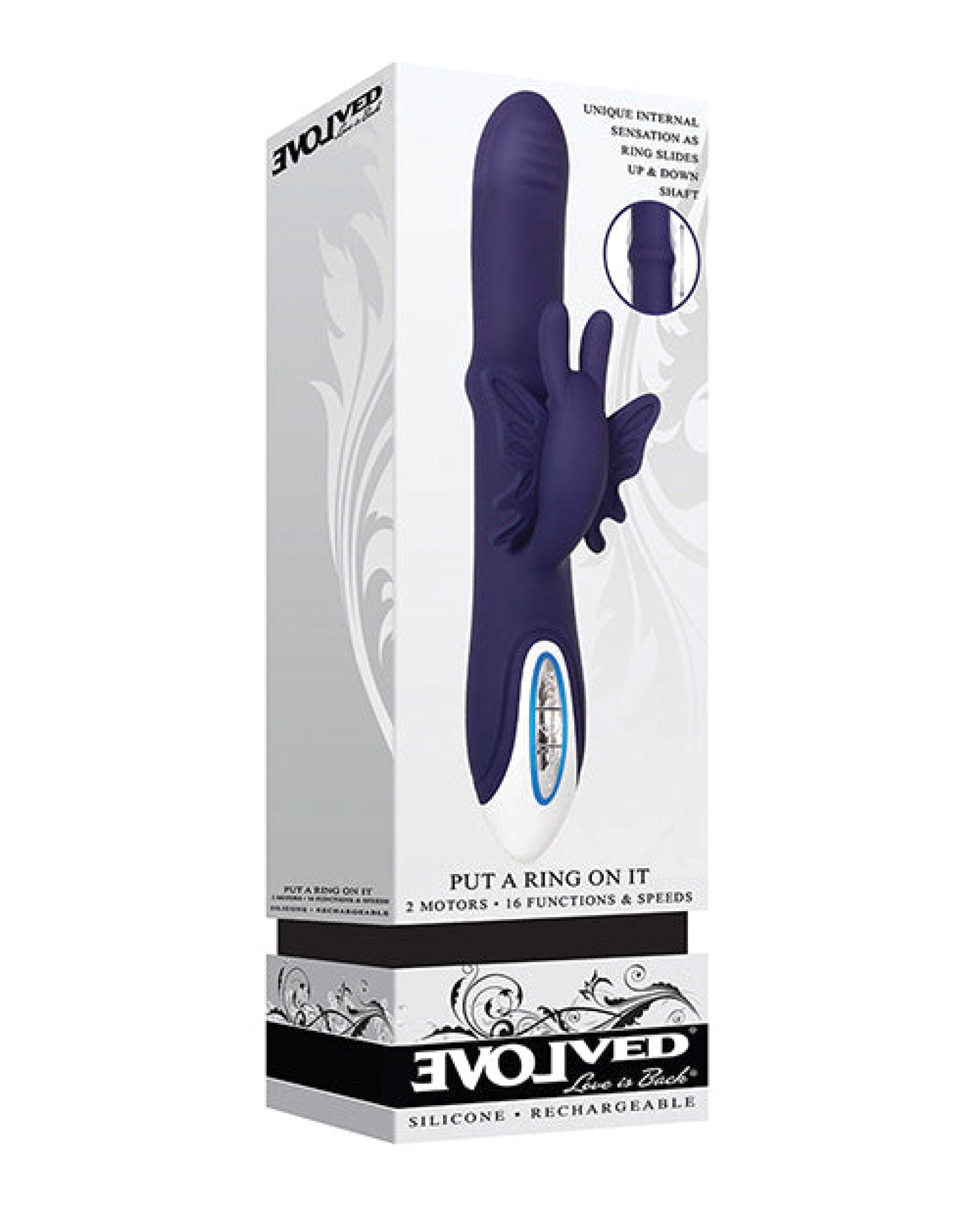 Doll Authority Vibrators Evolved Put A Ring On It - Purple