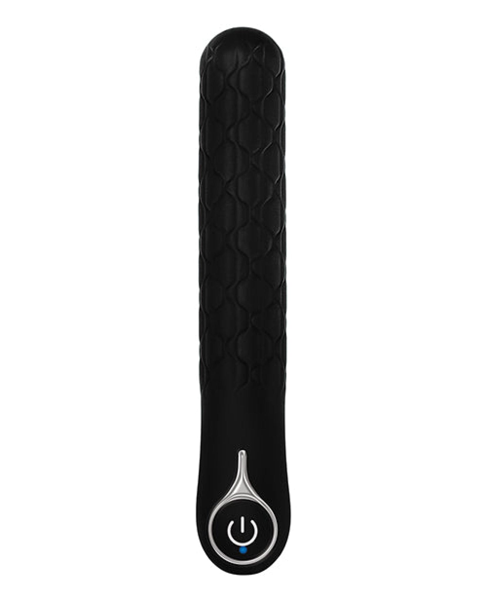 Doll Authority Vibrators Evolved Quilted Love Rechargeable Vibrator - Black