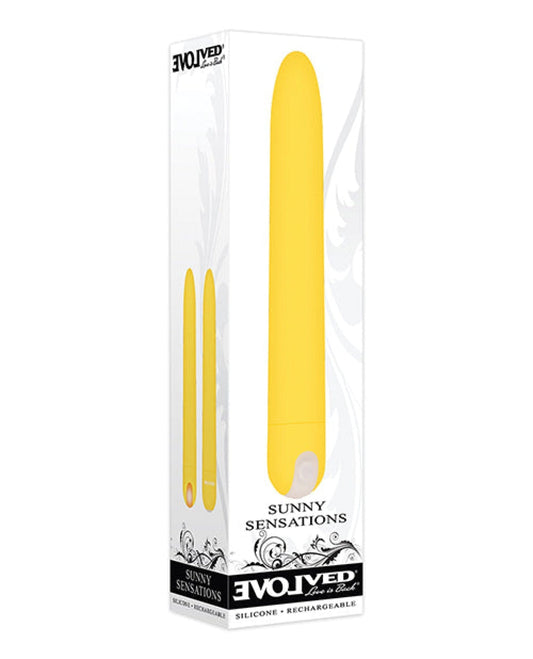 Doll Authority Vibrators Evolved Sunny Sensations - Yellow