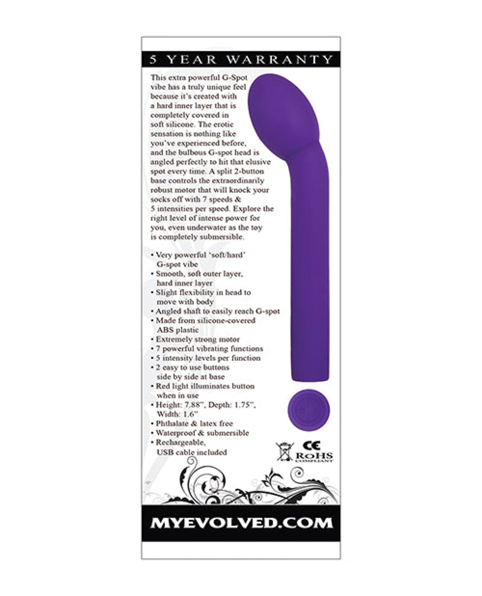 Doll Authority Vibrators Evolved Sweet Spot - Purple