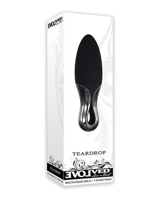 Doll Authority Vibrators Evolved Teardrop Vibe - Black