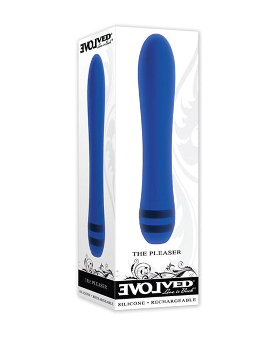 Doll Authority Vibrators Evolved The Pleaser Vibrator - Blue
