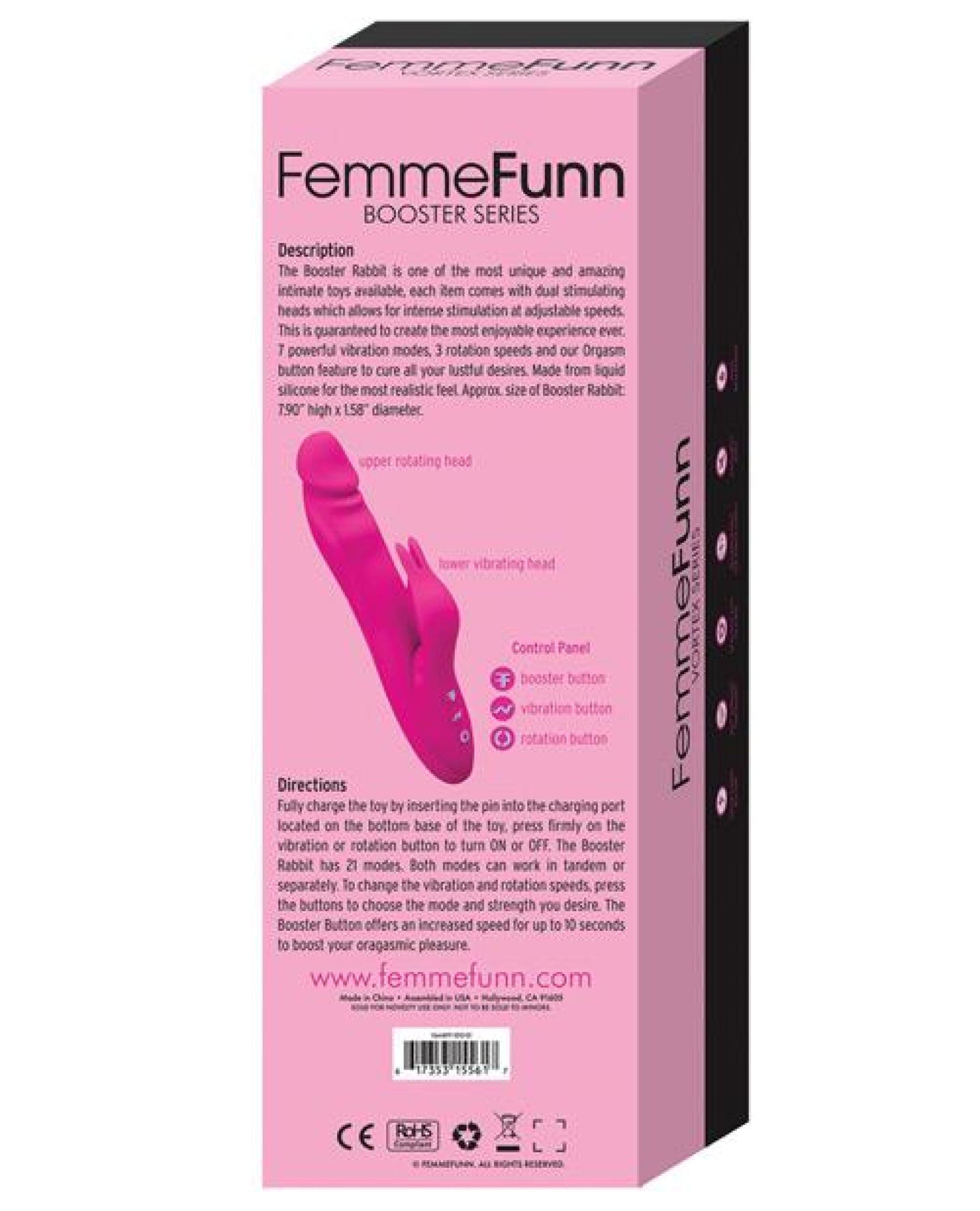 Doll Authority Vibrators Femme Funn Booster Rabbit