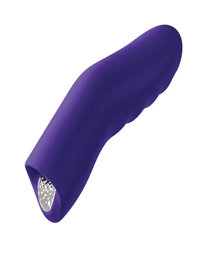 Doll Authority Vibrators Femme Funn Dioni Wearable Finger Vibe - Dark Purple