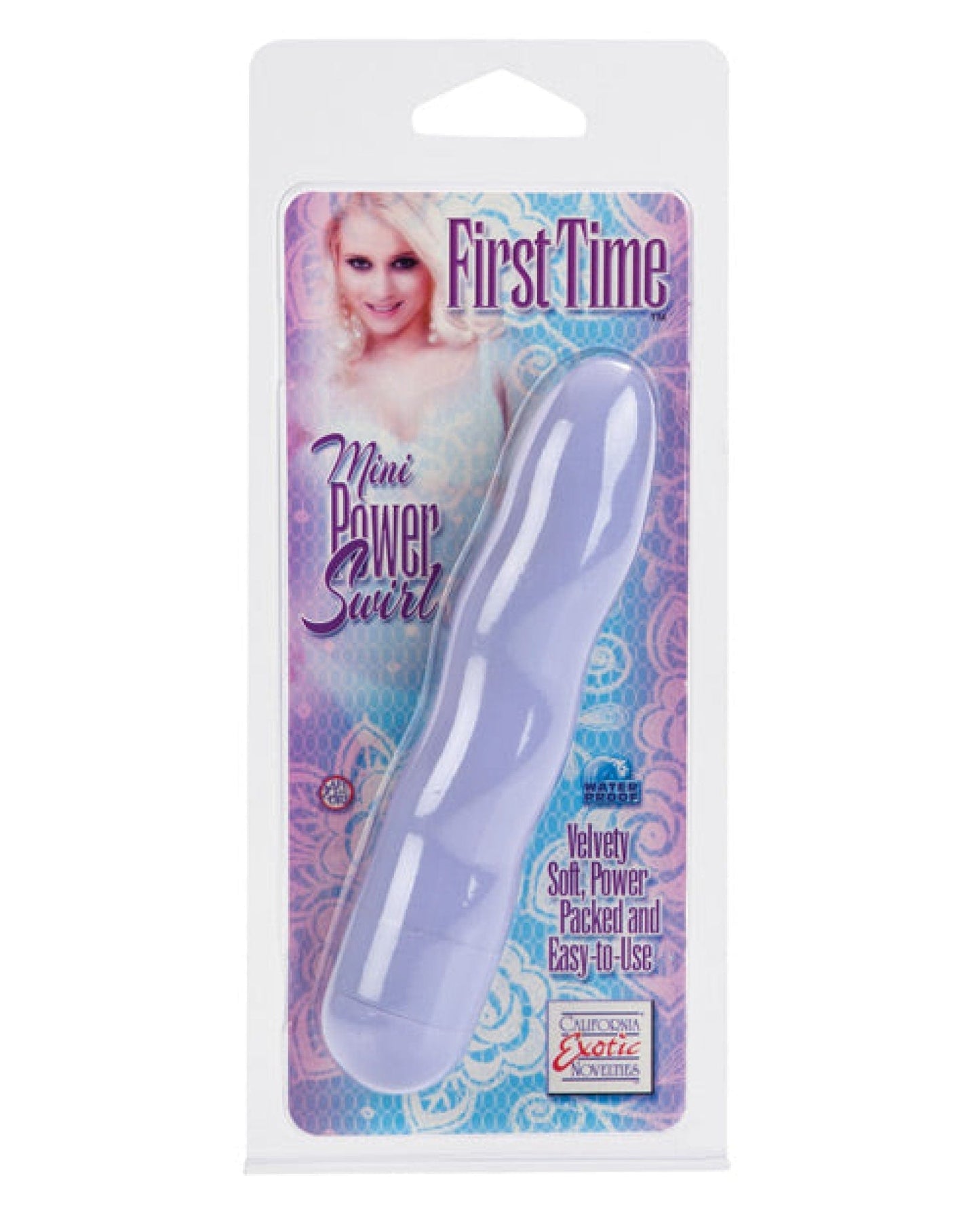 Doll Authority Vibrators Purple First Time Mini Power Swirl