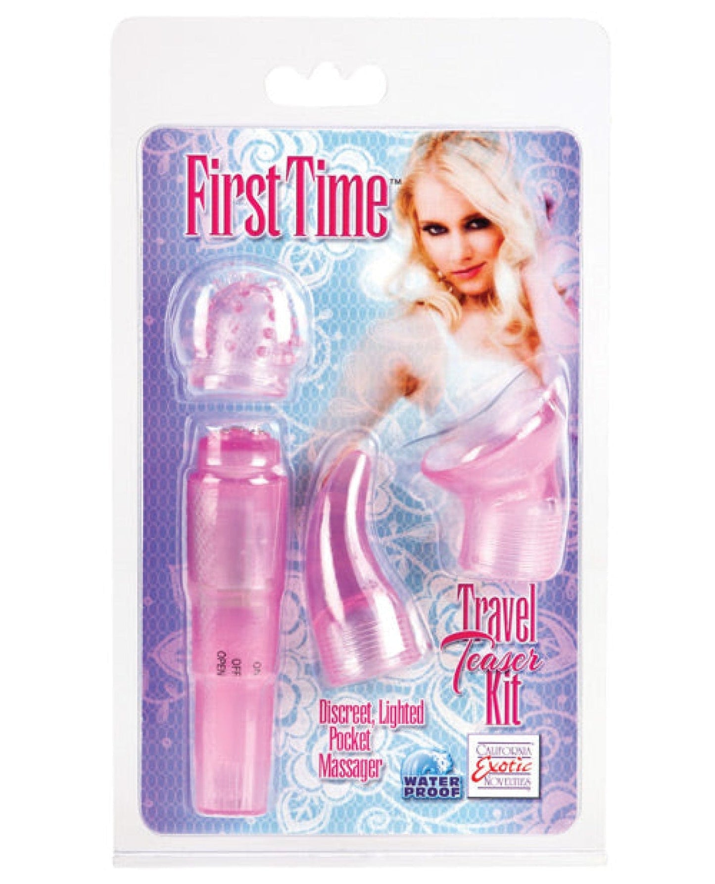 Doll Authority Vibrators Pink First Time Travel Teaser Kit