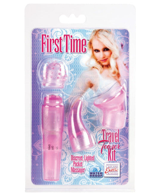 Doll Authority Vibrators Pink First Time Travel Teaser Kit