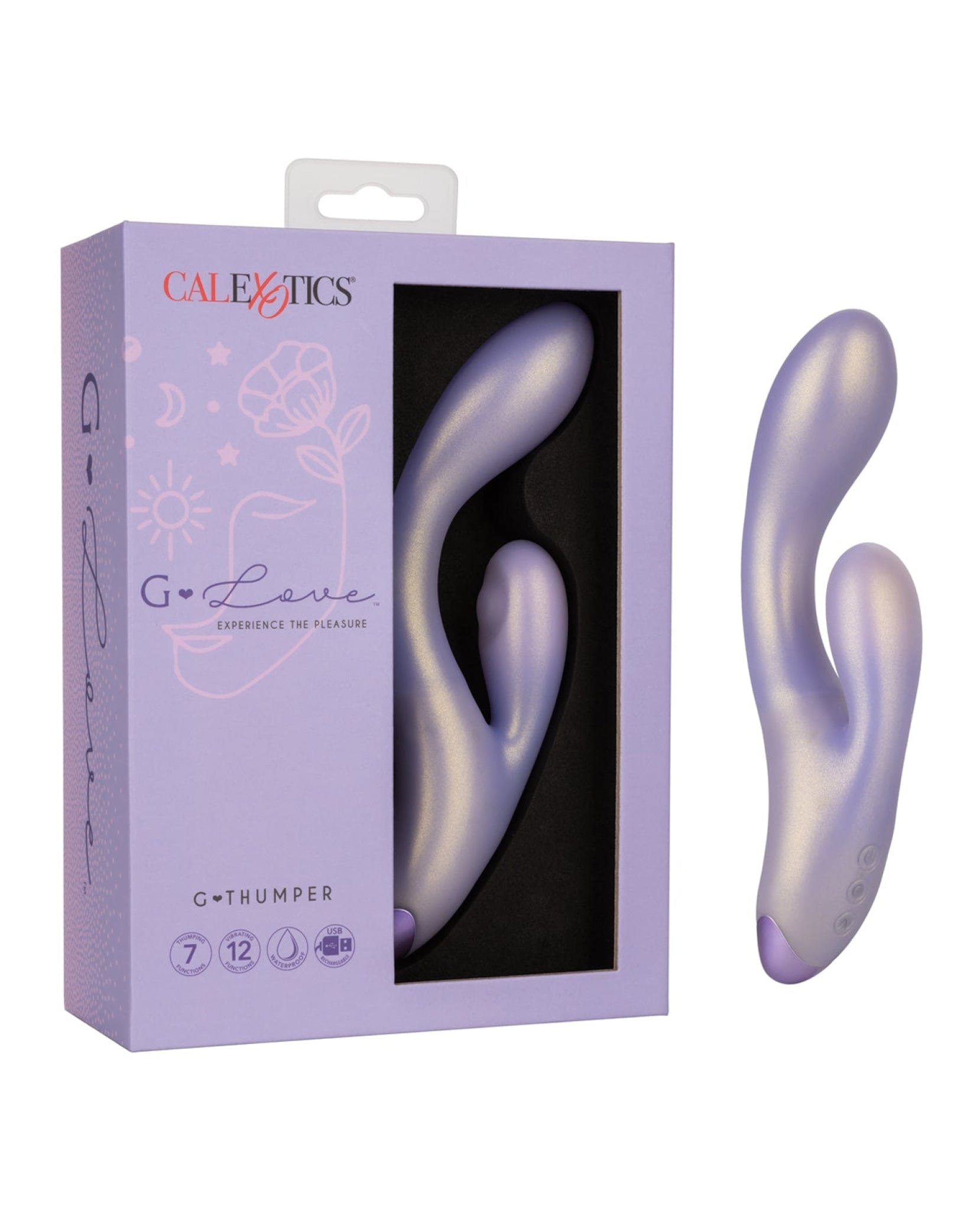 Doll Authority Vibrators G-love G-thumper - Purple