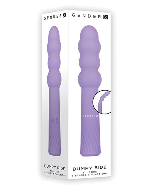 Doll Authority Vibrators Gender X Bumpy Ride - Purple