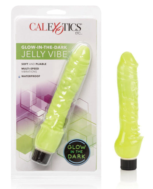 Doll Authority Vibrators Glow-in-the-dark 7" Jelly Penis Vibe
