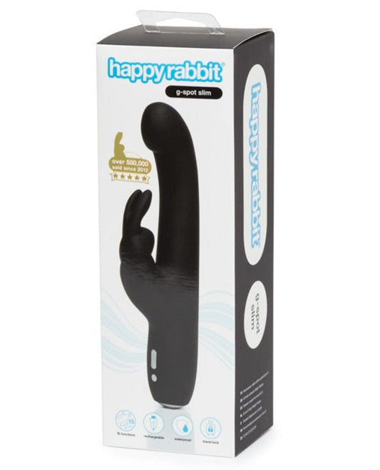 Doll Authority Vibrators Black Happy Rabbit Slimline G Spot