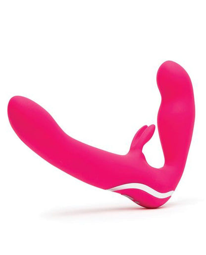 Doll Authority Vibrators Happy Rabbit Strapless Strap On Rabbit Vibe - Pink