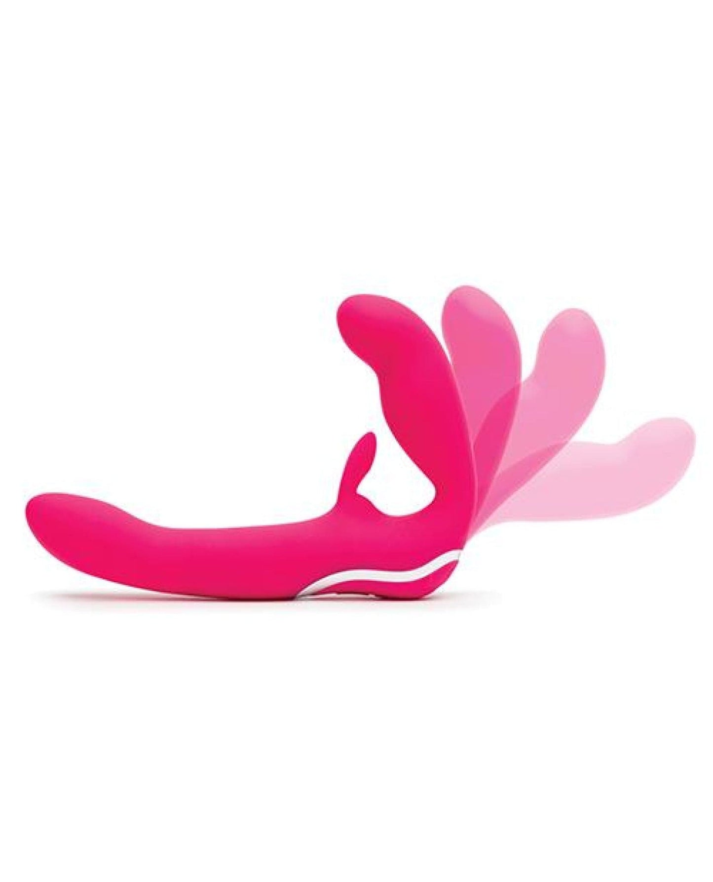 Doll Authority Vibrators Happy Rabbit Strapless Strap On Rabbit Vibe - Pink