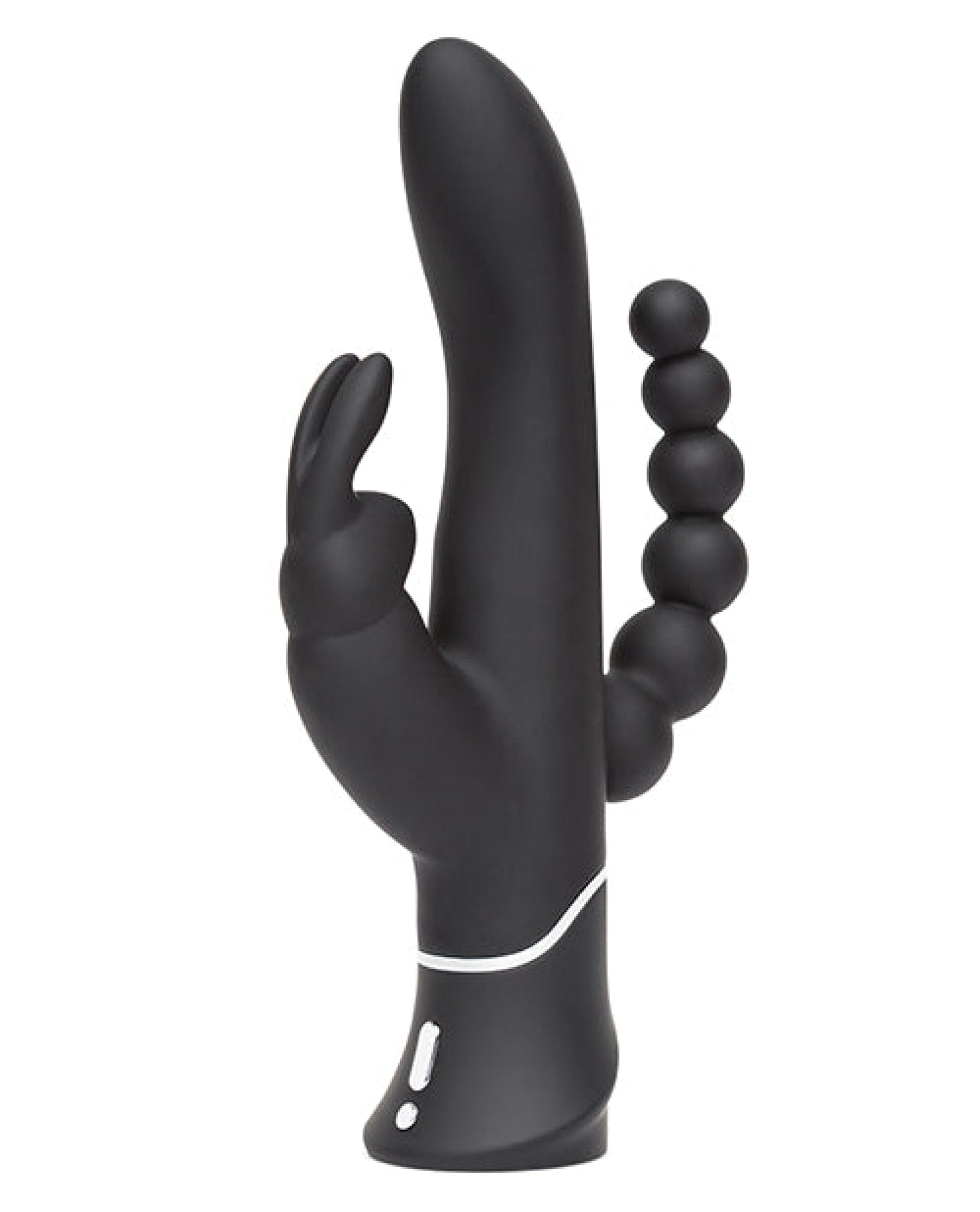 Doll Authority Vibrators Happy Rabbit Triple Curve - Black