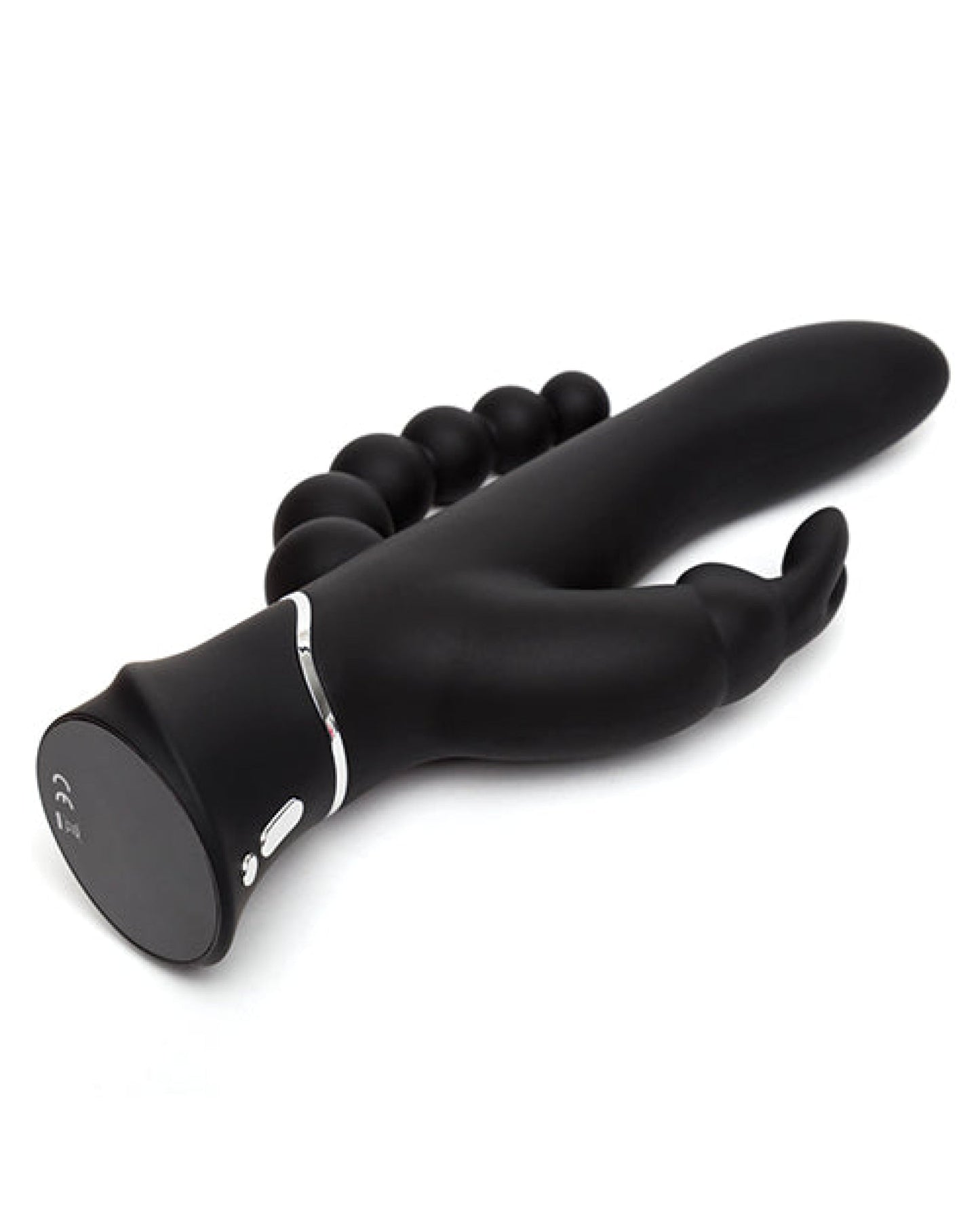 Doll Authority Vibrators Happy Rabbit Triple Curve - Black